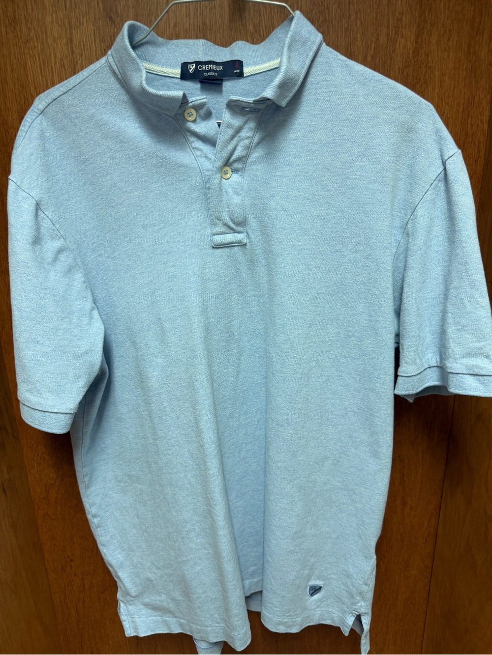 Daniel Cremieux Pale Blue Short-Sleeve Polo